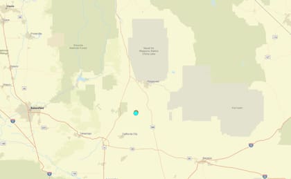 Uno de los temblores más fuertes de las últimas 24 horas en territorio continental estadounidense ocurrió cerca de Johannesburg, California