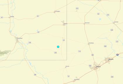 Uno de los temblores más fuertes de las últimas 24 horas en territorio continental estadounidense ocurrió cerca de Jal, Nuevo México