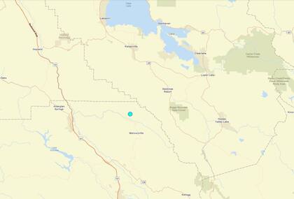 Uno de los temblores más fuertes de las últimas 24 horas en territorio continental estadounidense ocurrió cerca de The Geysers, California