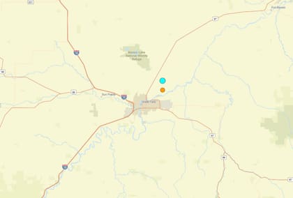 Uno de los temblores más fuertes de las últimas 24 horas en territorio continental estadounidense ocurrió cerca de Black Eagle, Montana
