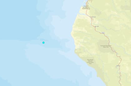 Uno de los temblores más fuertes de las últimas 24 horas en territorio continental estadounidense ocurrió cerca de Petrolia, California