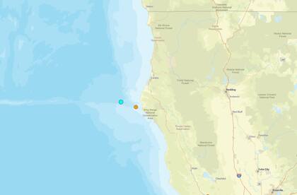 Uno de los temblores más fuertes de las últimas 24 horas en territorio continental estadounidense ocurrió cerca de Petrolia, California