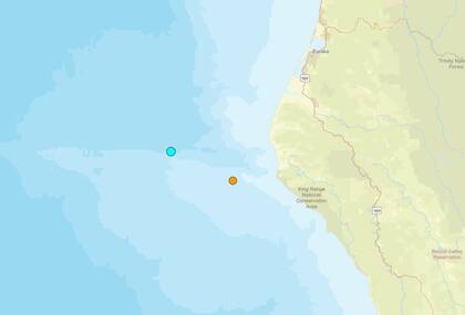Uno de los temblores más fuertes de las últimas 24 horas en territorio continental estadounidense ocurrió cerca de Petrolia, California