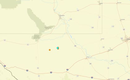 Uno de los temblores más fuertes de las últimas 24 horas en territorio continental estadounidense ocurrió cerca de Whites City, Nuevo México