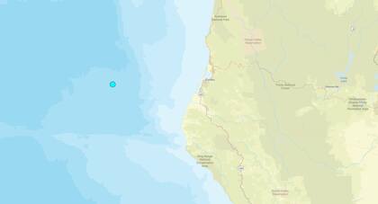 Uno de los temblores más fuertes de las últimas 24 horas en territorio continental estadounidense ocurrió cerca de Ferndale, California