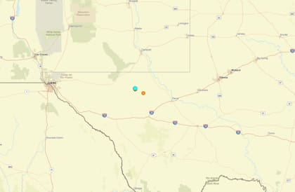 Uno de los temblores más fuertes de las últimas 24 horas en territorio continental estadounidense ocurrió cerca de Whites City, Nuevo México