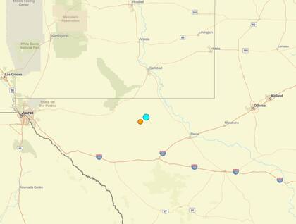 Uno de los temblores más fuertes de las últimas 24 horas en territorio continental estadounidense ocurrió cerca de Whites City, Nuevo México