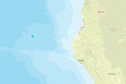 Uno de los temblores más fuertes de las últimas 24 horas en territorio continental estadounidense ocurrió cerca de Ferndale, California
