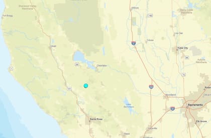 Uno de los temblores más fuertes de las últimas 24 horas en territorio continental estadounidense ocurrió cerca de The Geysers, California