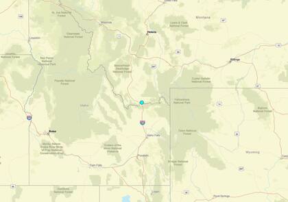 Uno de los temblores más fuertes de las últimas 24 horas en territorio continental estadounidense ocurrió cerca de Spencer, Idaho