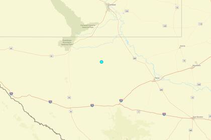 Uno de los temblores más fuertes de las últimas 24 horas en territorio continental estadounidense ocurrió cerca de Whites City, Nuevo México