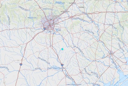 Uno de los temblores más fuertes de las últimas 24 horas en territorio continental estadounidense ocurrió cerca de Falls City, Texas