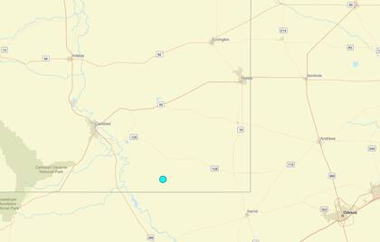 Uno de los temblores más fuertes de las últimas 24 horas en territorio continental estadounidense ocurrió cerca de Malaga, Nuevo México