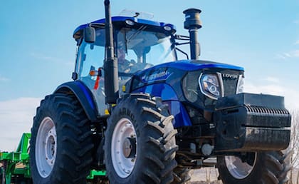 Uno de los tractores chinos que se comercializa es Lovol