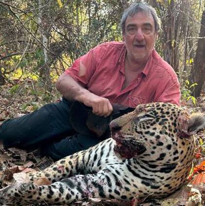 Uno de los últimos registros de Noya cazando un yaguareté en Bolivia