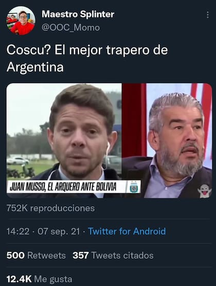 Uno de los usuarios que se hizo eco del error televisivo