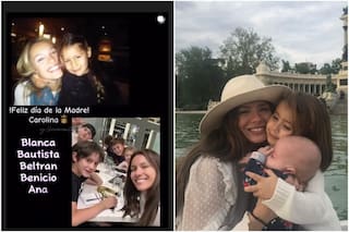 Del emotivo video de Pampita a las fotos retro de La China Suárez por el Día de la Madre