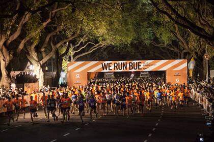 Unos 10.000 corredores se animaron a los 21K de Nike
