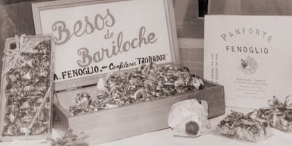 Unos de los primeros chocolates a cargo de Fenoglio
