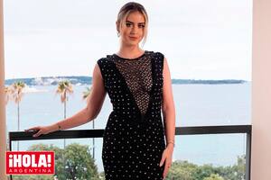 Unos días antes, lista para la pink carpet del 5to Festival de Series de Cannes.