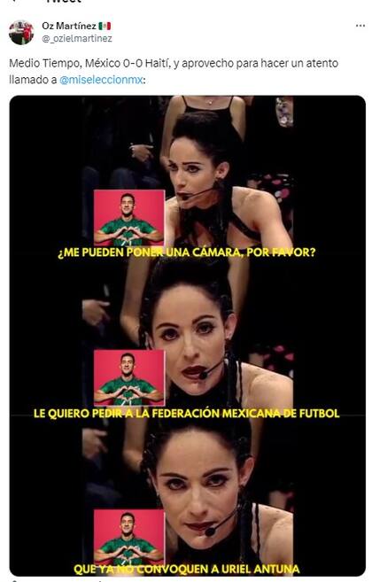 Uriel Antuna fue el protagonista de muchos memes tras sus fallas en el campo de juego