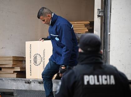 Urnas electorales en Santa Fe.