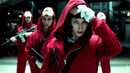 Ursula Corberó, una de las protagonistas de La casa de papel