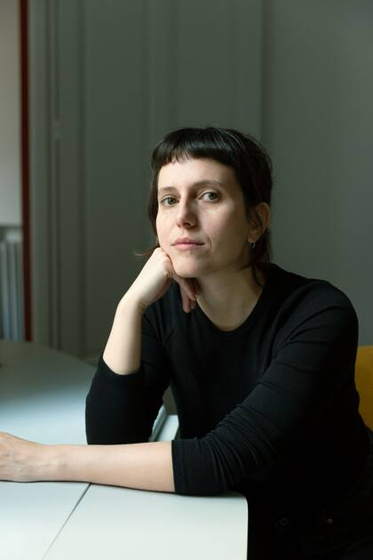 La escritora montevideana Eugenia Ladra