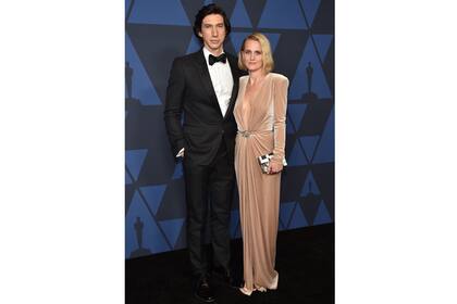 Adam Driver y su esposa Joanne Tucker