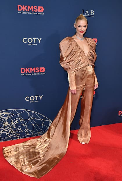 US actress Jaime King attends the DKMS Gala at Cipriani Wall Street in New York on October 20, 2022. - DKMS is a non-profit organization working to fight against blood disorders and blood cancer. (Photo by ANGELA WEISS / AFP)