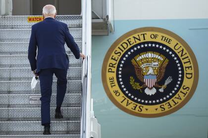 Joe Biden, camino a Asia, el 24 de mayo