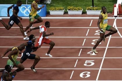 Así ganaba Usain Bolt: de manera contundente