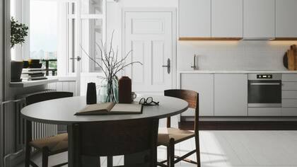 Usar colores suaves y pálidos también aportan paz. Consiste en aplicar el famoso minimalismo nórdico