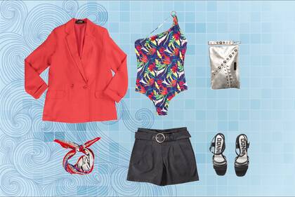 Usar el traje de baño como un body es la forma más fácil y sofisticada de convertirlo en una prenda urbana