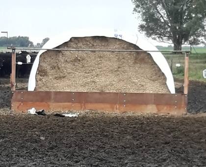 Usar tablón con marco para el silo de autoconsumo