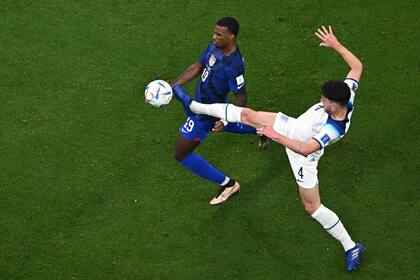 Inglaterra y Estados Unidos construyeron el quinto partido sin goles en la Copa del Mundo