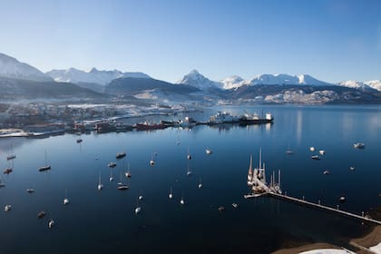 Ushuaia es la pintoresca ciudad argentina en la que el Ventus desembarca
