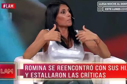 "¿Ustedes quiénes son para juzgar a Romina?", les espetó Viviana Colemenero a Yanina Latorre y Nazarena Vélez