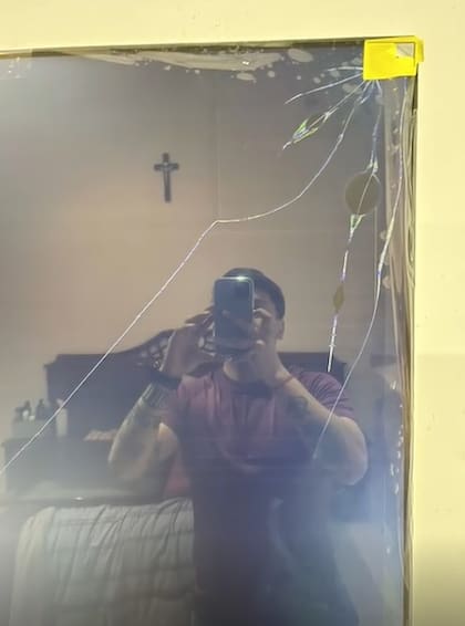 Usuario de TikTok enseña cómo quedó su TV de 75 pulgadas (Fuente: TikTok/@israel_lugo10)