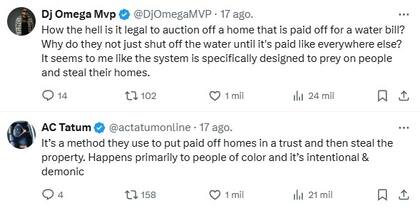 Usuarios en redes sociales también mostraron solidaridad hacia el caso de Filmore Brown (X)