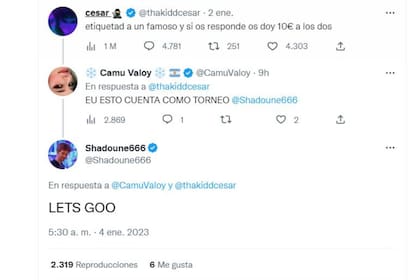 Usuarios y famosos, especialmente de Eapaña, se sumaron de inmediato al desafío