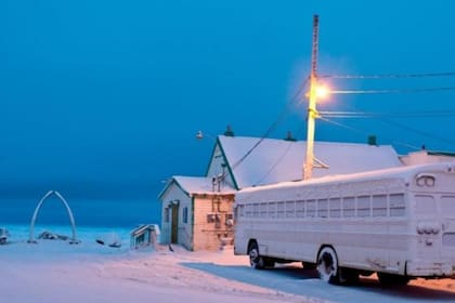 Utqiaġvik está ubicada al norte de Alaska