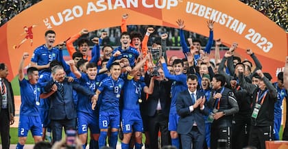 Uzbekistán, rival de la selección argentina en su debut en el Mundial Sub 20, entró en la Copa del Mundo como campeón de la Copa Asiática de la categoría