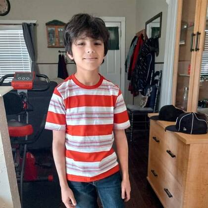 Uziyah García, en una foto compartida por sus familiares.