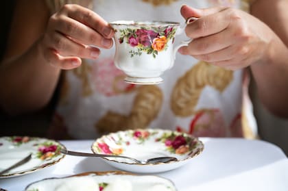 Vajilla inglesa en Nain Glenys