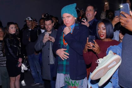 Val Kilmer, en el backstage de un recital de Kanye West