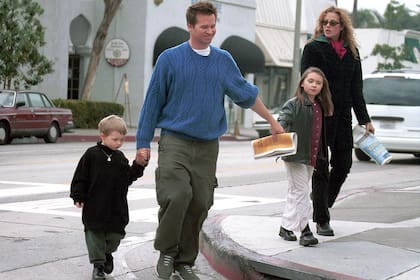 Val Kilmer junto a sus hijos Mercedes y Jack