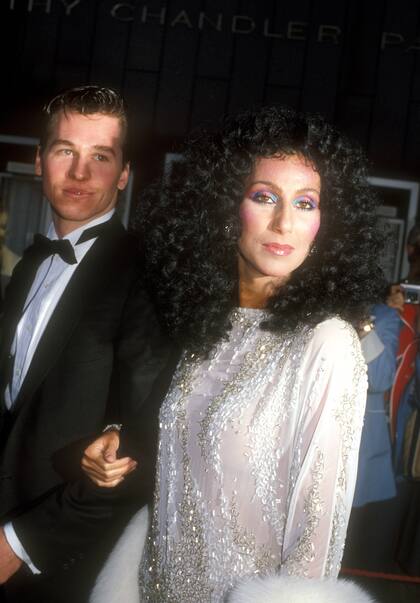Val Kilmer y Cher en 1983 (Photo by Barry King/WireImage)