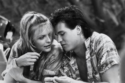 Val Kilmer y Michelle Pfeiffer