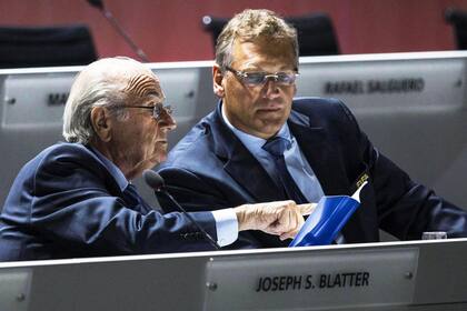 Valcke fue a mano derecha de Blatter durante muchos años